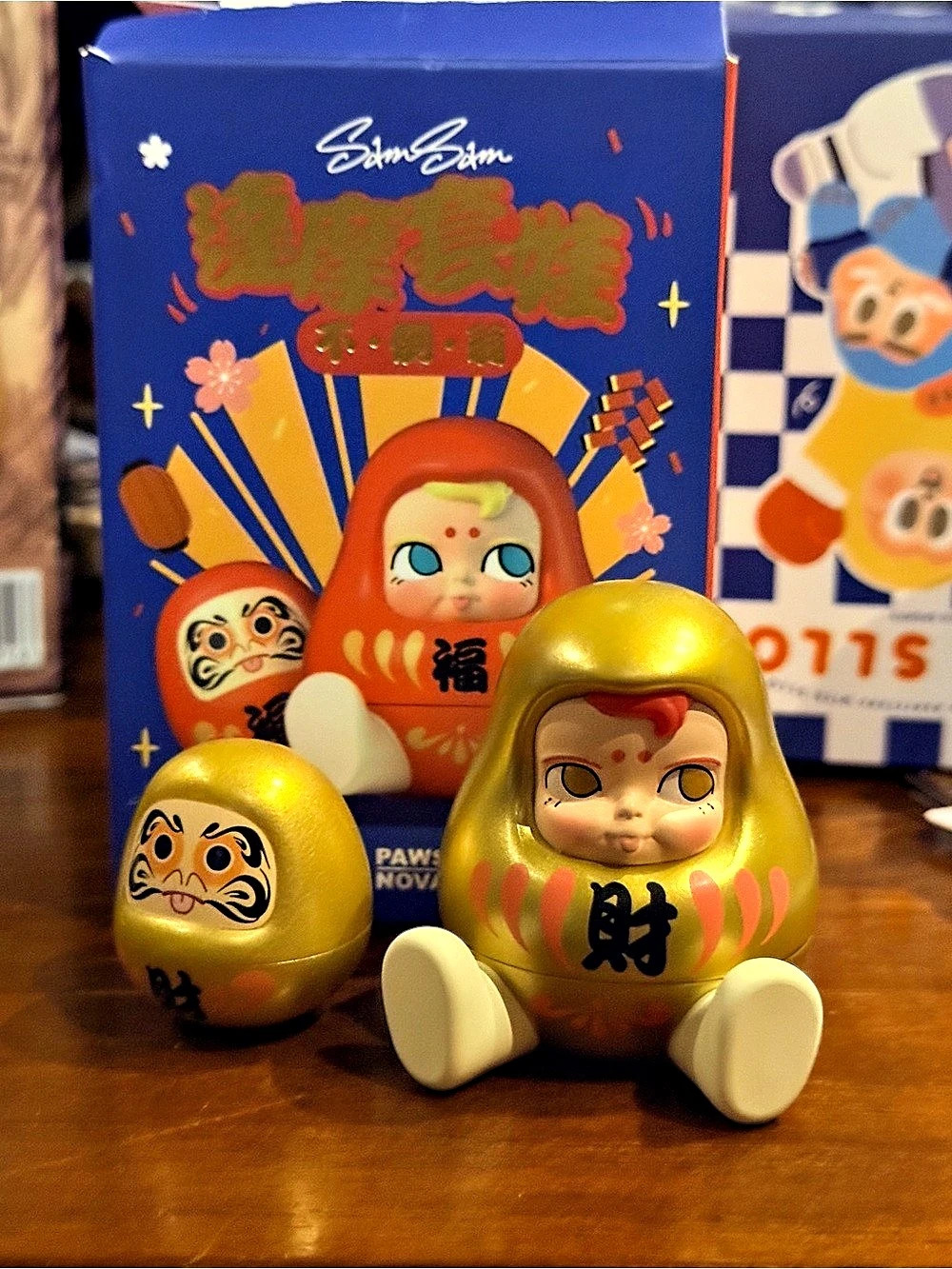 PAWS NOVA x SamSam Daruma Russian Doll Series